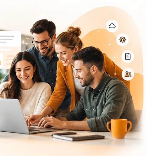 QA team working together